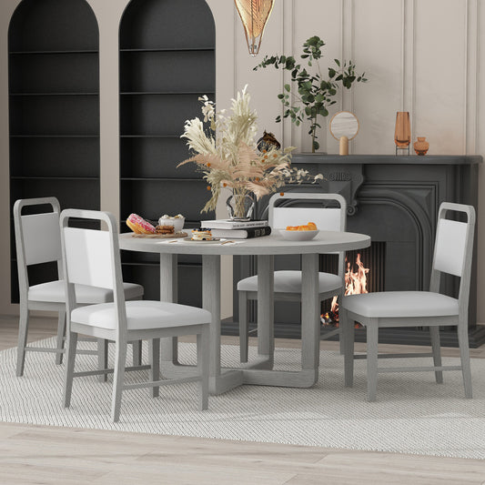 Wiley Dining Set, Set of 6 (Grey)