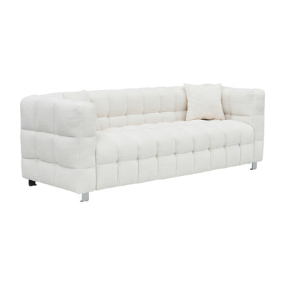 Siena 80" Sofa (White)