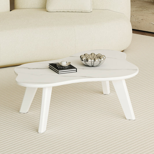 Galindo Coffee Table, White