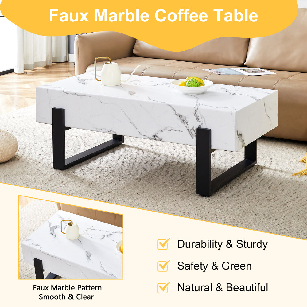 Ezra Coffee Table (White)