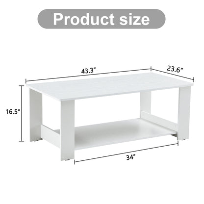 George Coffee Table (White)