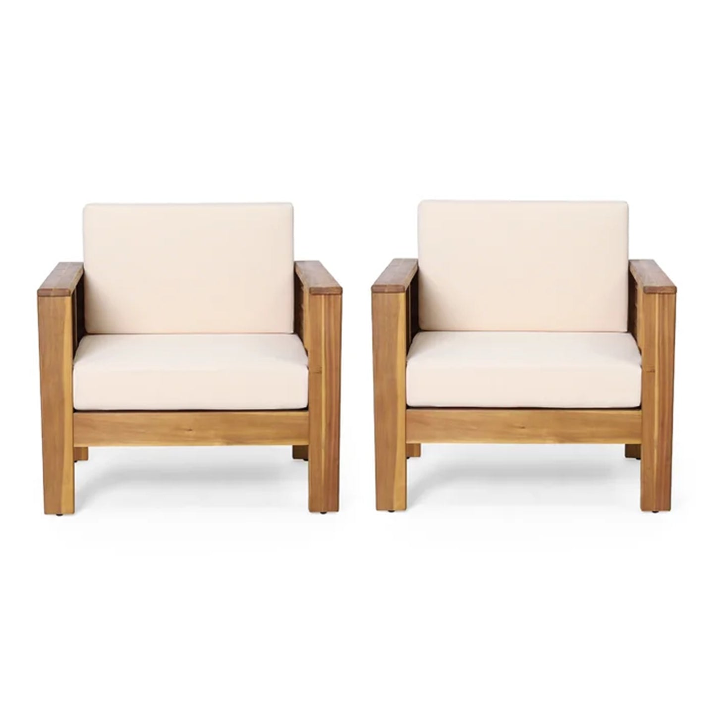 Kamiyah Patio Chair, Set of 2 (Natural)