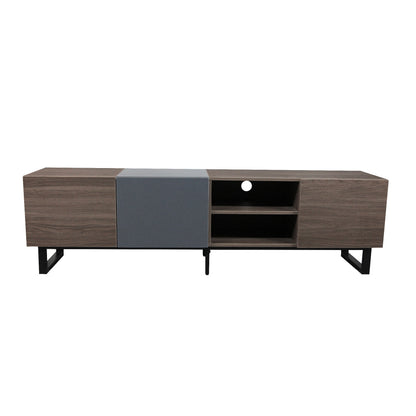 Karter TV Stand (Dark Brown)