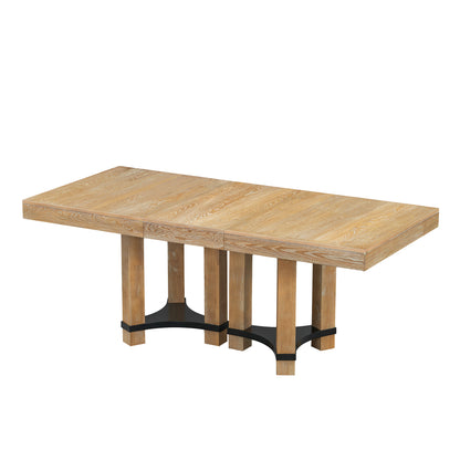 Blevins Dining Set, Set of 7 (Natural)