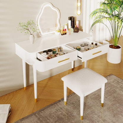 August Vanity Desk, 2 Drawer