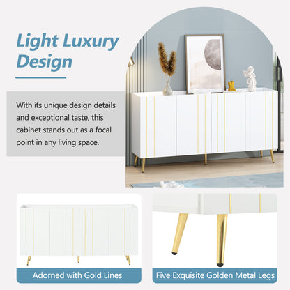 Meyer Accent Cabinet (White)