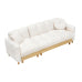 Cassidy Sofa Bed with Storage (White)