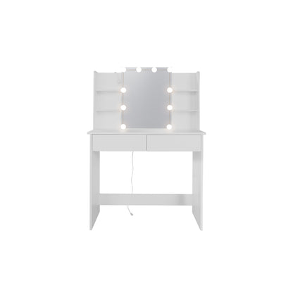 Blake Vanity Desk, White