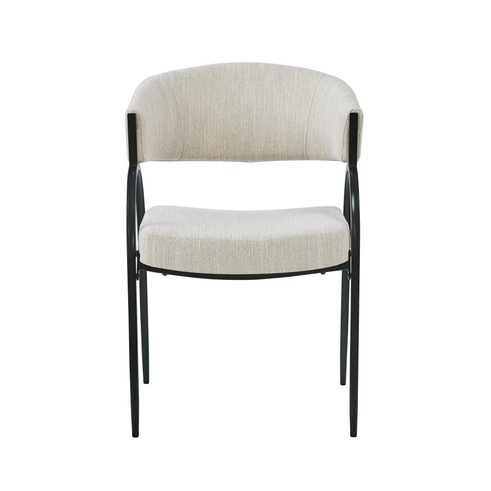 Melton Dining Chair, Set of 2 (Beige)