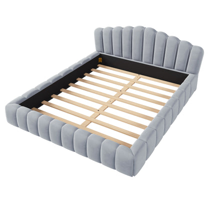 Archer Bed, Queen (Grey)