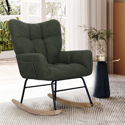 Madden Rocking Chair (Olive Green)