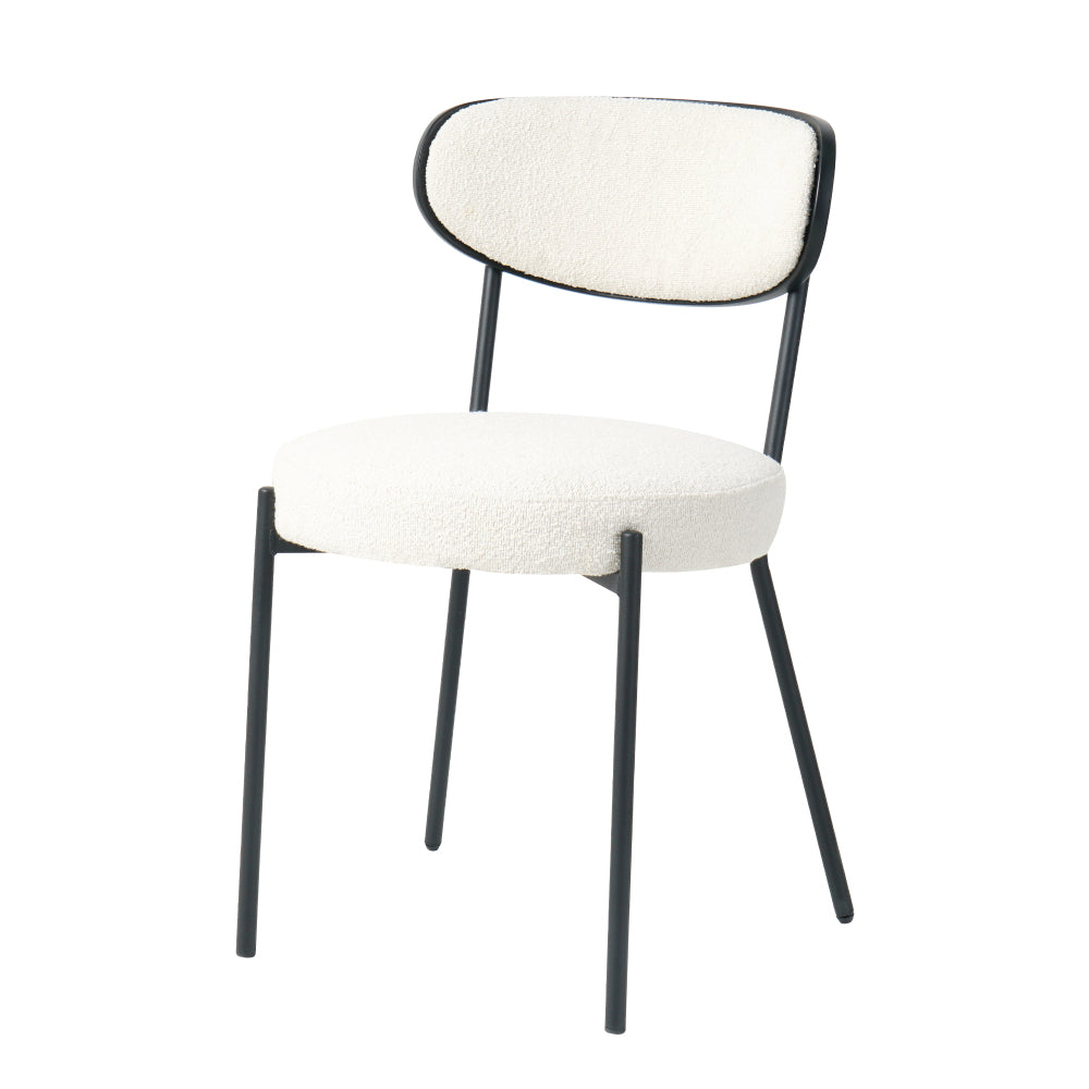 Emerald Dining Chair, Set of 2 (Cream)