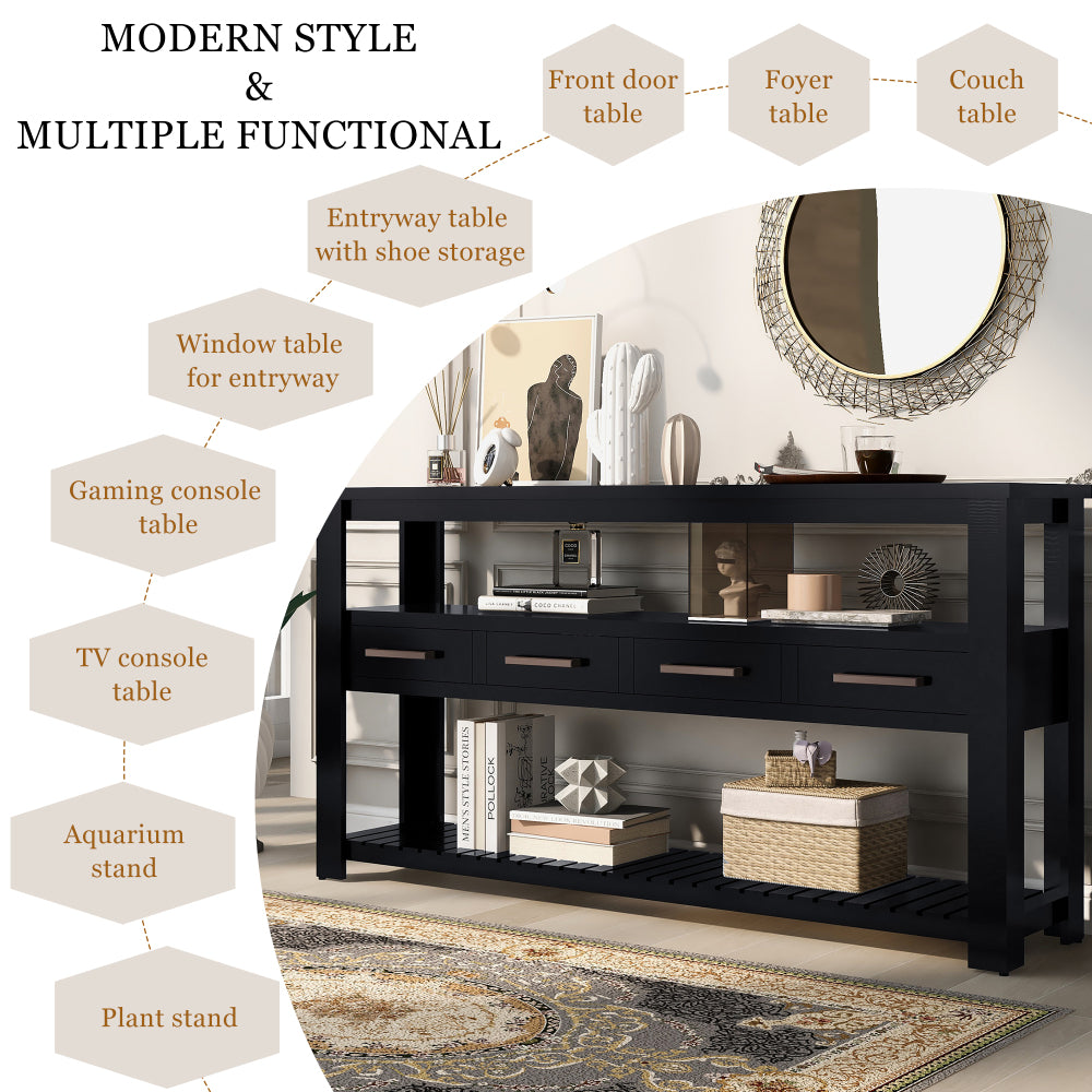 Milana Accent Table (Black)