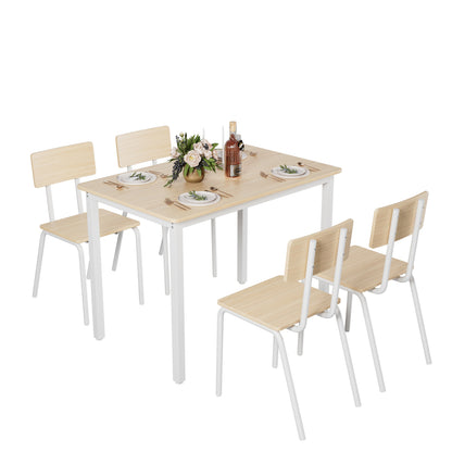 Luciana Dining Set, Set of 5