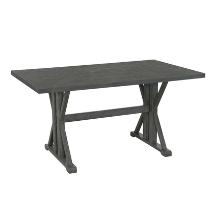 Valencia Dining Set, Set of 6 (Grey)