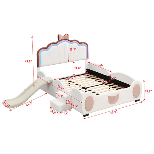 Hanna Bed, Full (White