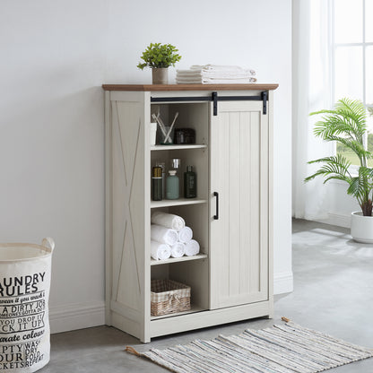 Lilly Accent Cabinet, Light Gray