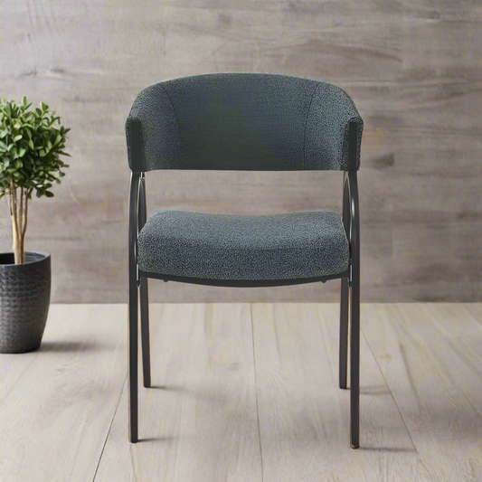 Melton Dining Chair, Set of 2 (Dark Green)