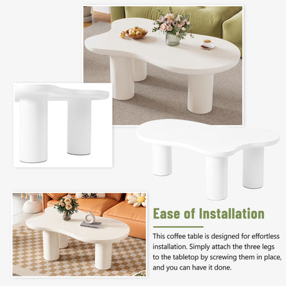 Reynolds Coffee Table, White