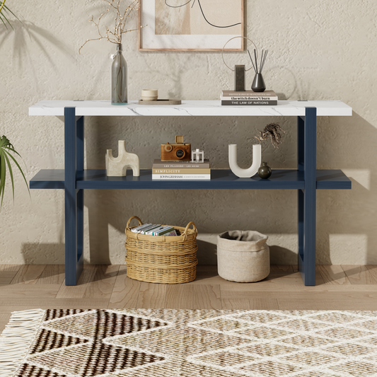 Raphael Accent Table (Navy)