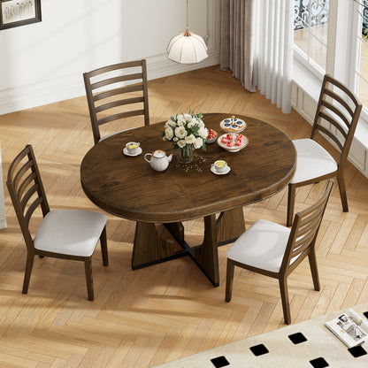 Vargas Dining Set, Set of 5