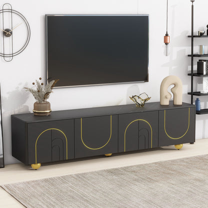 Everett TV Stand (Black)