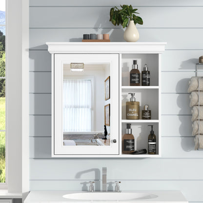 Nolan Bathroom Cabinet, White