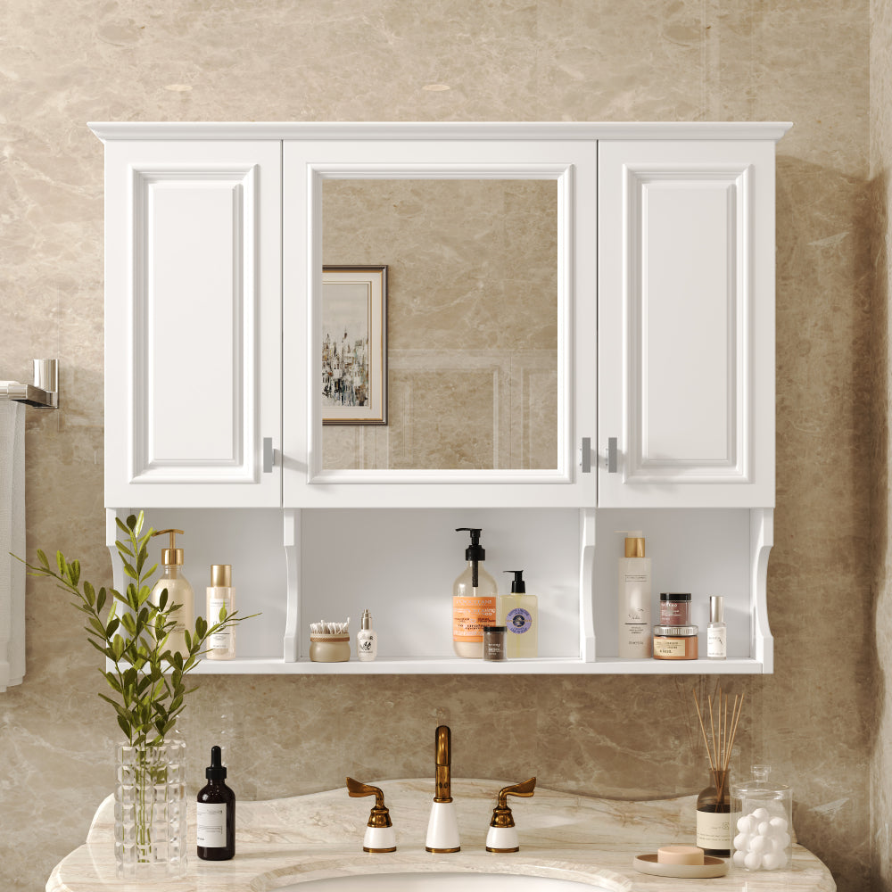 Kylan Bathroom Cabinet, White