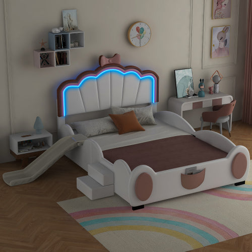 Hanna Bed, Full (White