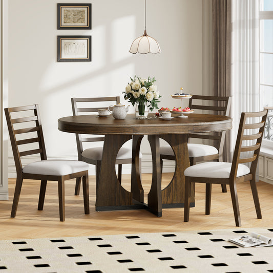 Vargas Dining Set, Set of 5