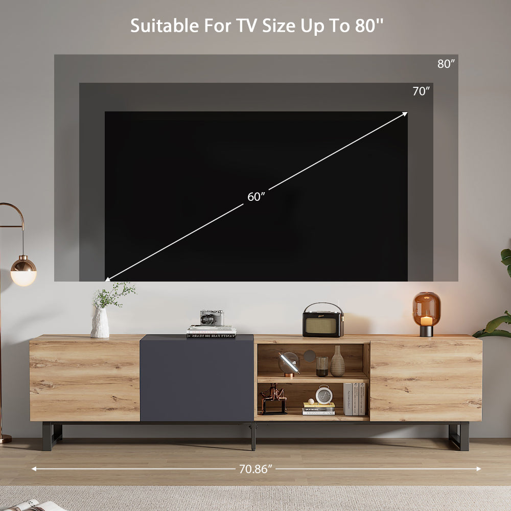 Karter TV Stand (Wood)