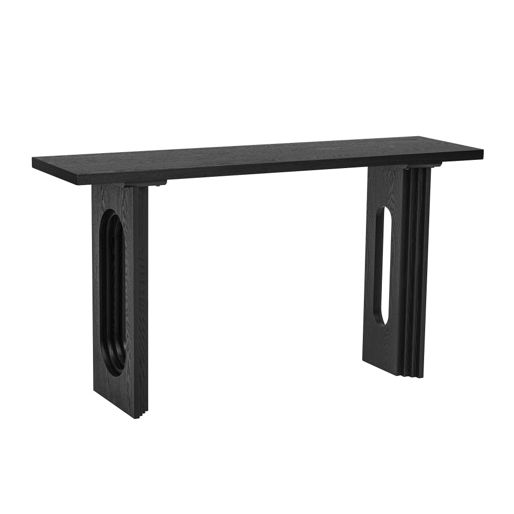 Crystal Accent Table, Black