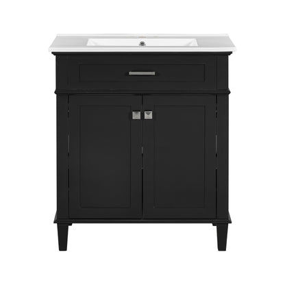 Gill Bathroom Vanity (Black)