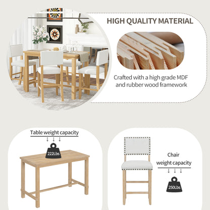 Avila Dining Set, Set of 5