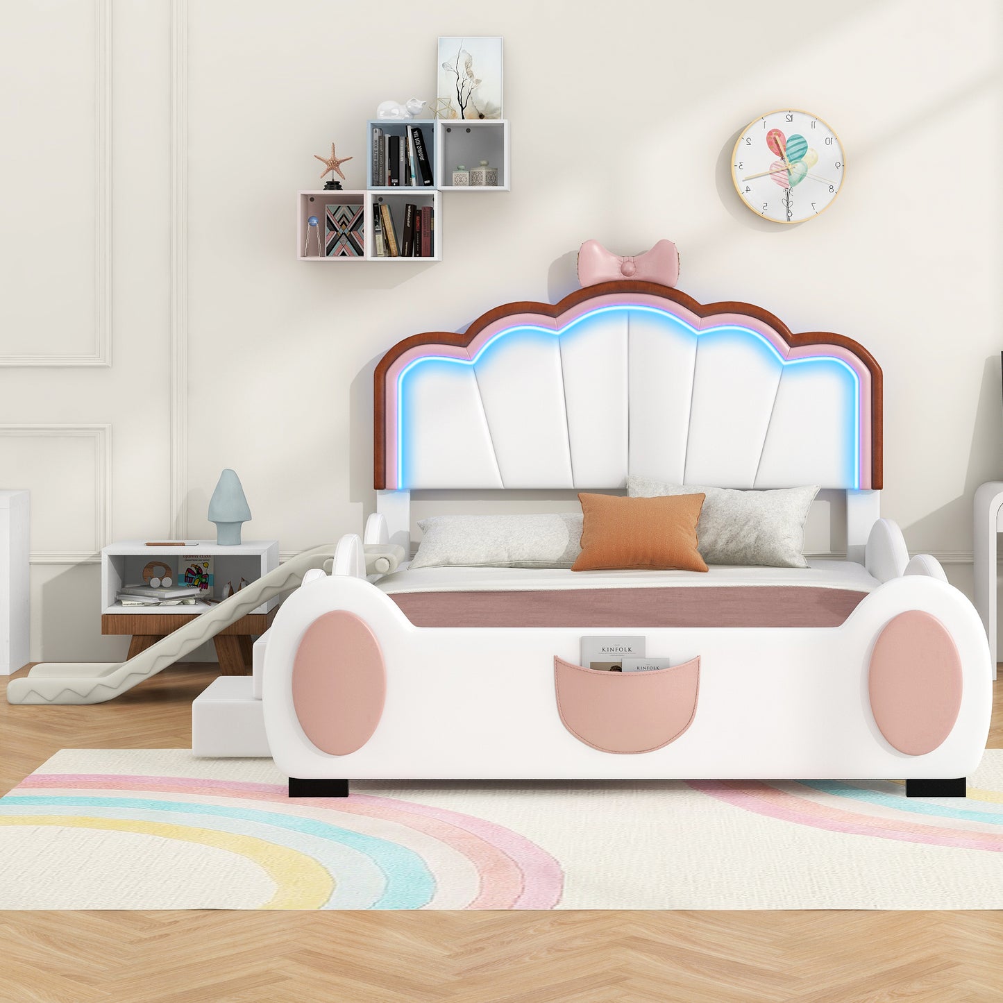 Hanna Bed, Full (White