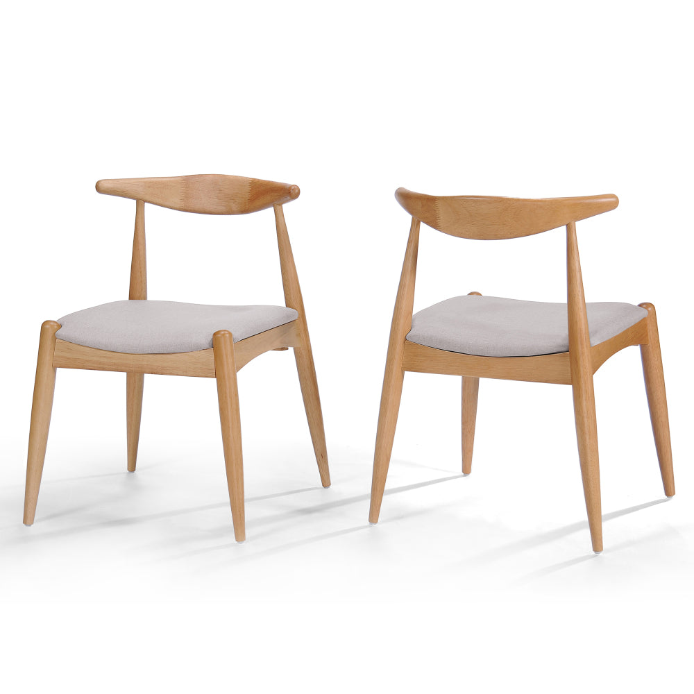 Lilliana Dining Chair, Set of 2 (Beige)