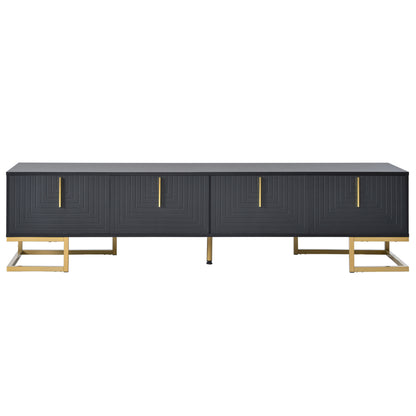 Hugh TV Stand (Black)