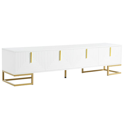 Hugh TV Stand (White)