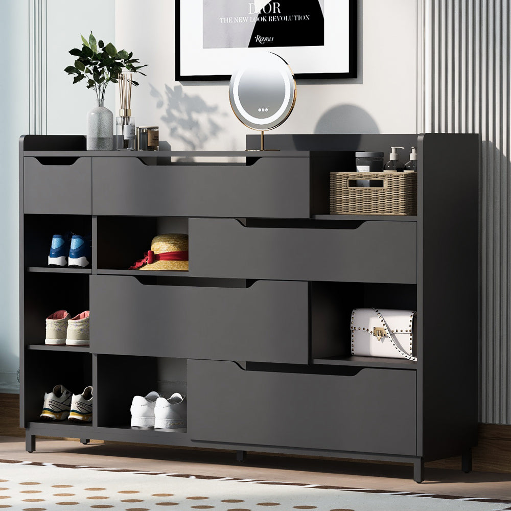 Thaddeus Shoe Cabinet (Black)