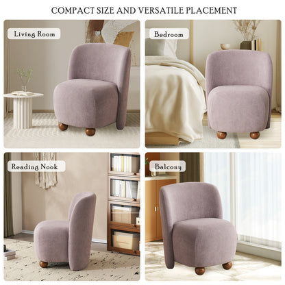 Jacobson Lounge Chair, Purple