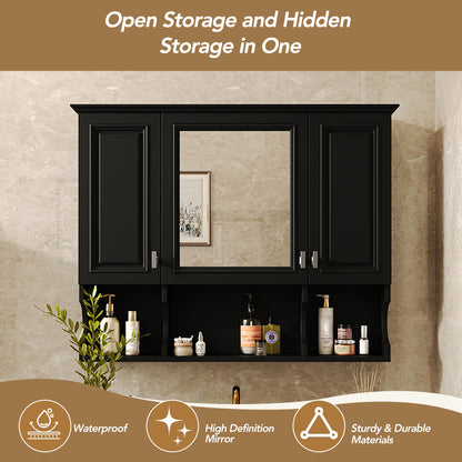 Kylan Bathroom Cabinet, Black