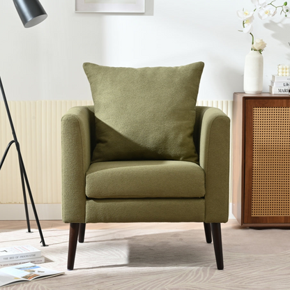 Athena Lounge Chair (Olive Green)