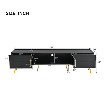 Evelynn TV Stand (Black)