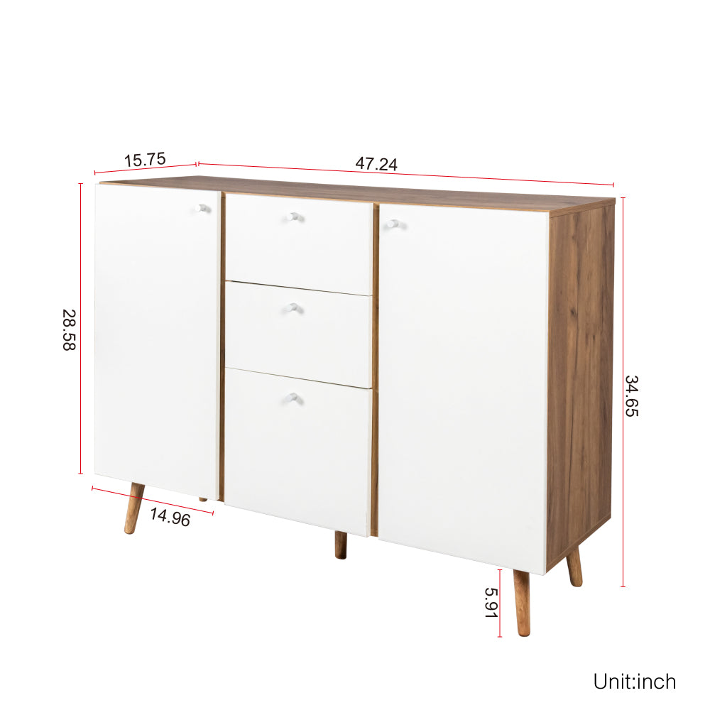 Guerra Accent Cabinet (White)