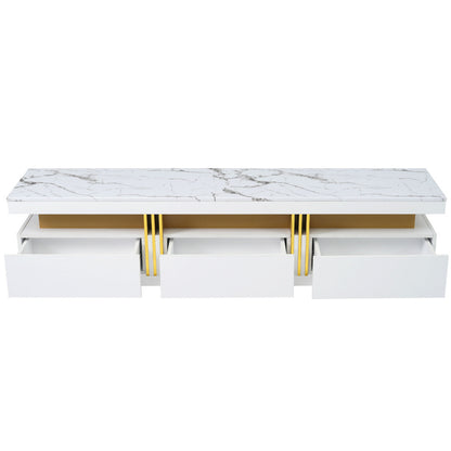 Jones TV Stand (White)