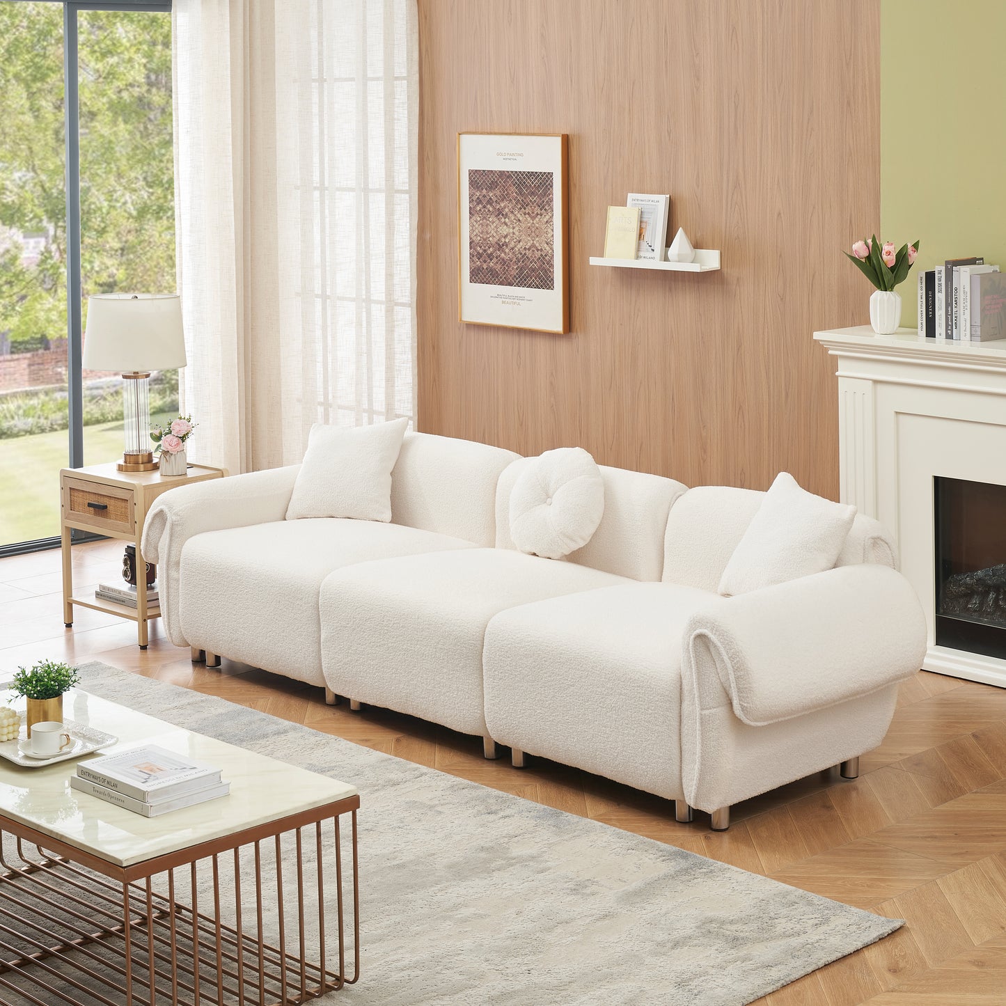 Laila Sofa (Beige)