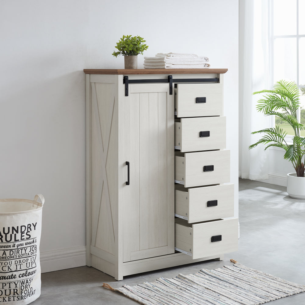 Lilly Accent Cabinet, Light Gray