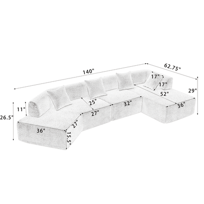 Ellison Sofa, Beige