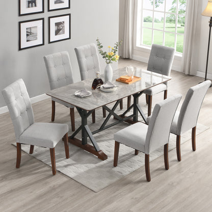 Larson Dining Set, Set of 7