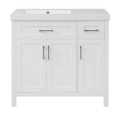 Brandt Bathroom Vanity, White